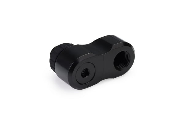 ANF Alphacool Apex Grip Versatzstück 27mm 2x 90° AG/IG G1/4 drehbar schwarz