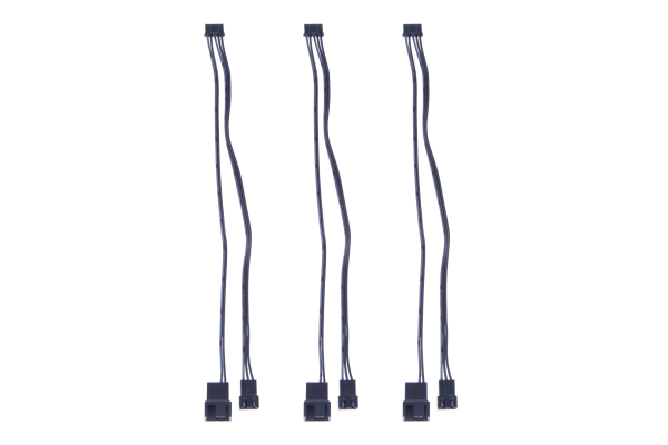 KAB Alphacool Eis-Matrix II - Adapter 5-Pin auf PWM + 5V Digital RGB (3pcs) je 20cm EOL