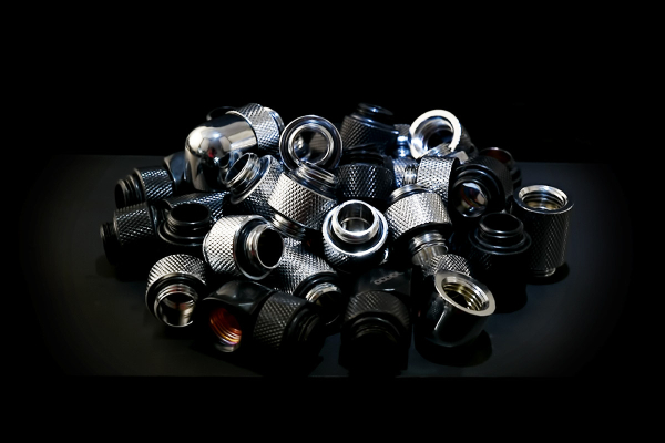 ANS Alphacool HF 19/13 Anschraubtülle G1/4 - Deep Black EOL