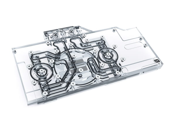 WAK B-Ware Alphacool Eisblock Aurora Acryl GPX-A Radeon RX 6800XT/6900XT Nitro+ mit Backplate