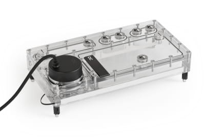 AGB Alphacool Core Distro Plate 280 Links mit VPP/D5 Apex PWM Pumpe