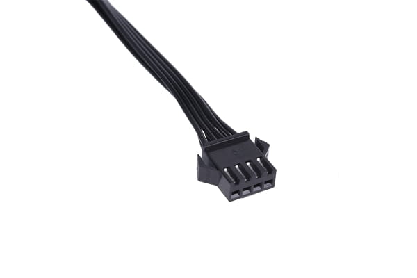 KAB Alphacool RGB 4pol LED Adapterkabel für Mainboards - Schwarz 50cm EOL