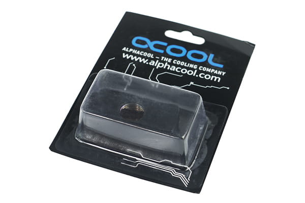 ANF Alphacool HF Anschlussterminal 5-Fach G1/4 IG - Deep Black PHT EOL