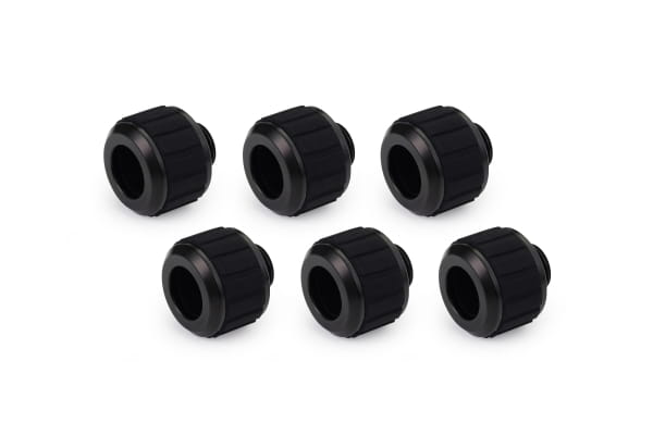 ANS Alphacool Apex Grip HardTube Anschluss 13mm G1/4 schwarz Set 6 St.