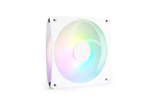 L14 Alphacool Apex Stealth Metall Aurora Lüfter 2000rpm Weiß (140x140x25mm)