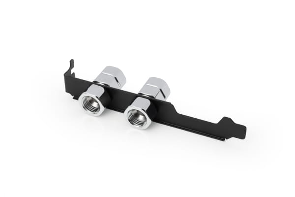 WZS Alphacool ES PCIe Slotblende 2x G1/4 IG und Kabeldurchführung