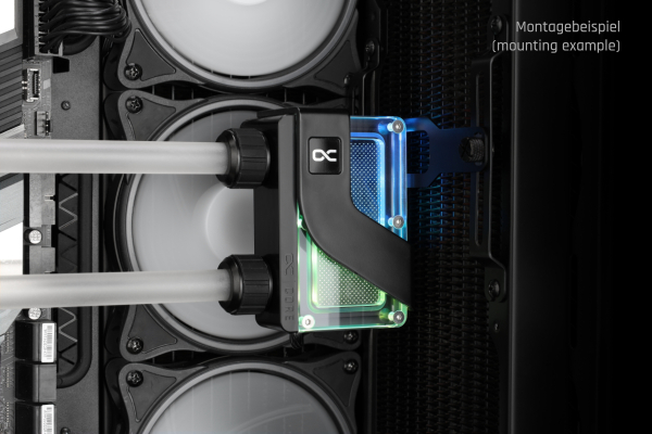 AGB Alphacool Core DDCzero Flat Reservoir 90 mit Pumpe