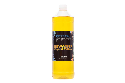 WAZ Alphacool Eiswasser Crystal Yellow Fertiggemisch 1000ml
