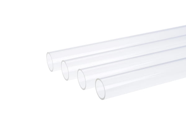 S12 Alphacool HardTube 12/10mm Acryl (PMMA) Klar 80cm - 4er Set (320cm) PHT EOL