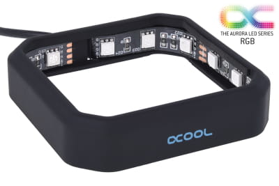 WACZ Alphacool Aurora XPX RGB Frame - Black PHT EOL