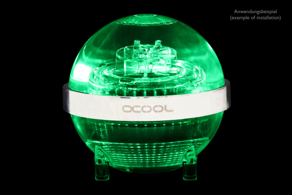 PUM Alphacool Eisball Adressable RGB - Acryl (inkl. D5 VPP655 PWM) PHT EOL