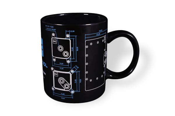 ZSO Alphacool Tasse schwarz