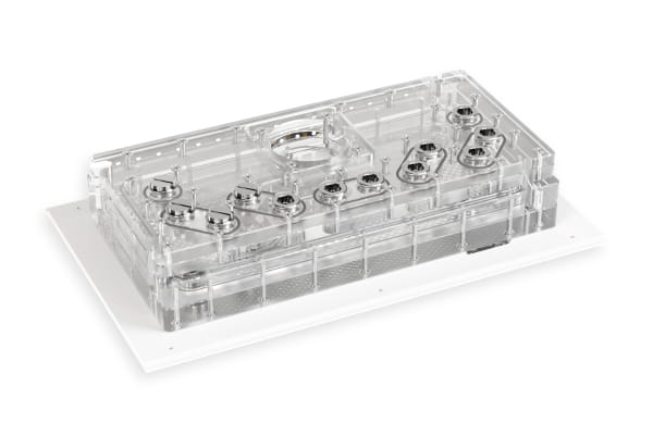 AGB Alphacool Apex Distroplate Dark Base Pro 901 White VPP/D5 PHT EOL