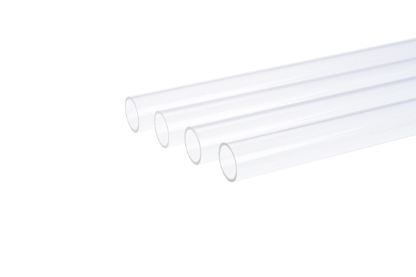 S12 Alphacool HardTube 12/10mm Acryl (PMMA) Klar 60cm - 4er Set (240cm) PHT EOL