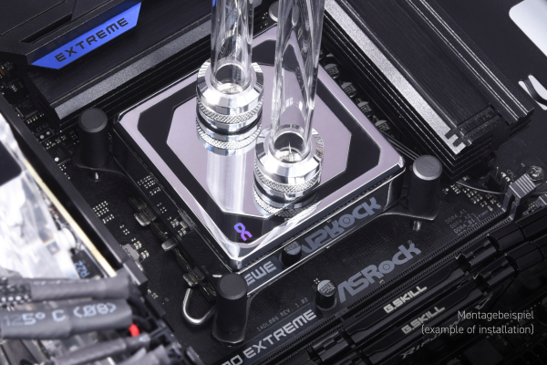 WAC Alphacool Eisblock XPX Aurora Edge - Full Brass Chrome Digital RGB PHT EOL