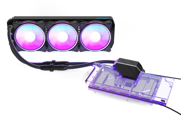 KOI Alphacool Eiswolf 2 AIO - 360mm RTX 3090 TI Strix/TUF mit Backplate EOL