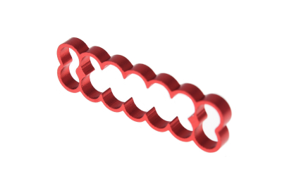 KAB Alphacool Eiskamm Alu X14 - 4mm red - 4 Stück PHT EOL
