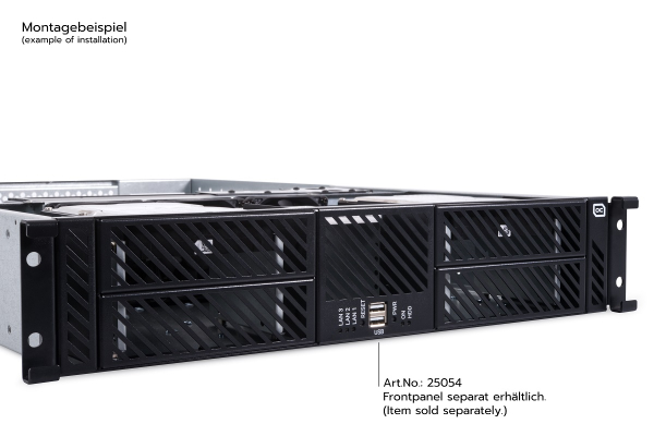 GHE Alphacool ES 2U - 19" - ServerRack - Watercooling ready EOL