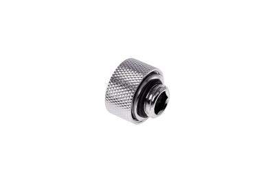 ANS Alphacool HT 13mm HardTube Anschraubtülle G1/4 - gerändelt - Chrome Sixpack PHT EOL
