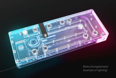 AGB Alphacool Core Distro Plate O11 Dynamic Evo/XL mit VPP/D5 Apex PWM Pumpe