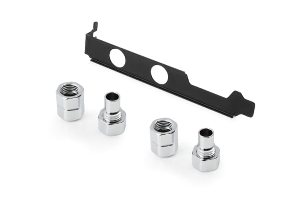 WZS Alphacool ES PCIe Slotblende 2x G1/4 IG und Kabeldurchführung