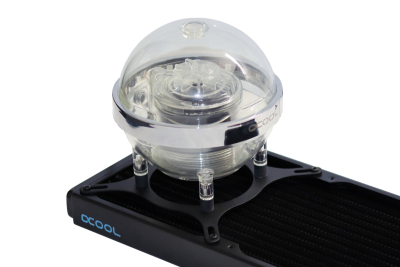 PUM Alphacool Eisball Adressable RGB - Acryl (inkl. D5 VPP655 PWM) PHT EOL