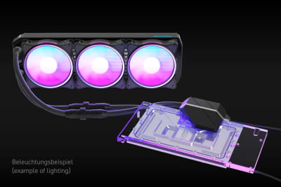 KOI Alphacool Eiswolf 2 AIO - 360mm RTX 4080 Suprim mit Backplate EOL