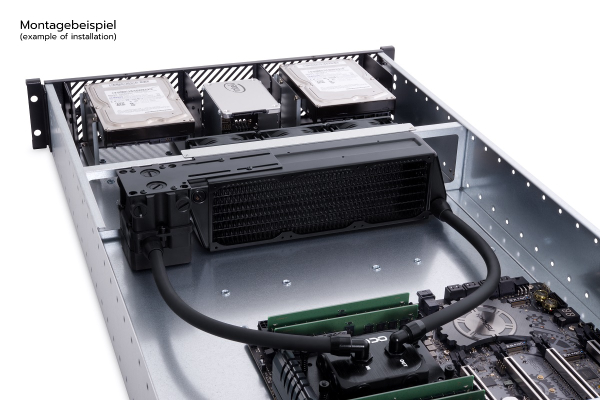 GHE Alphacool ES 2U - 19" - ServerRack - Watercooling ready EOL