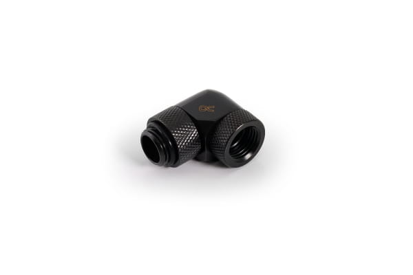 Alphacool 17601 Ghiacciolo - Raccordo Girevole 16mm G1/4 AG Su G1/4 IG - Nero Per Raffreddamento Ad Acqua PC