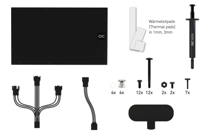KOI Alphacool Eiswolf 2 AIO - 360mm RTX 4080 Founders Edition mit Backplate EOL