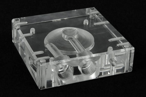 PUZ Alphacool Laing DDC Plexi Aufsatz EOL