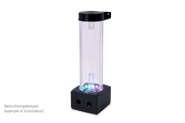 PUM Alphacool Core 200 Aurora Ausgleichsbehälter Acetal/Acryl D5 mit VPP Apex PWM Pumpe