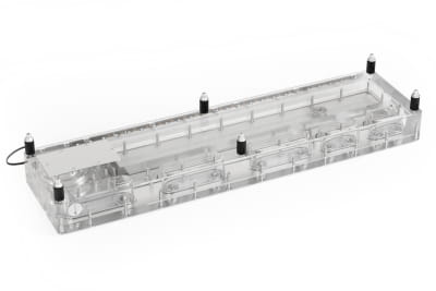 AGB Alphacool Core Distro Plate 480 Links mit VPP/D5 Apex PWM Pumpe