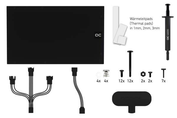 KOI Alphacool Eiswolf 2 AIO - 360mm RTX 4090 Founders Edition mit Backplate EOL