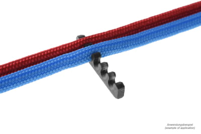 KAB Alphacool Eiskamm X5 Flat - 3mm black - 4 Stück PHT EOL