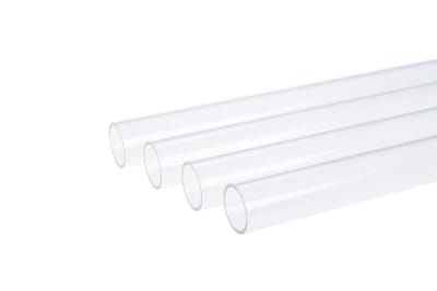 S12 Alphacool HardTube 12/10mm Acryl (PMMA) Klar 80cm - 4er Set (320cm) PHT EOL