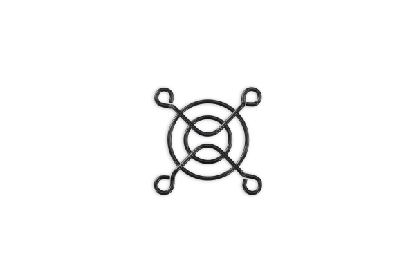 LZ Alphacool Lüftergitter 40mm schwarz