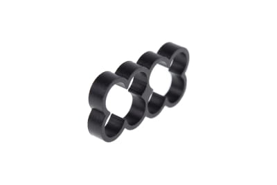 KAB Alphacool Eiskamm Alu X8 - 4mm black - 4 Stück PHT EOL