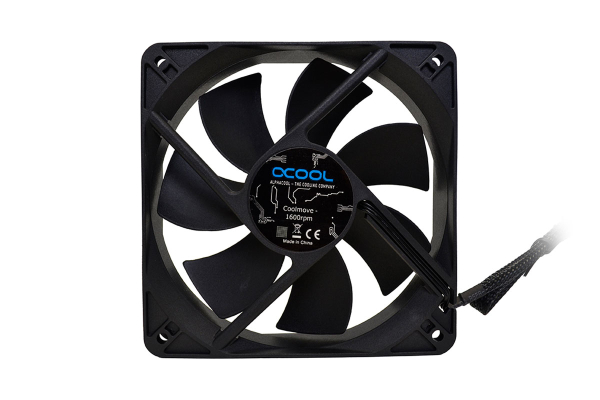 L12 Alphacool Coolmove 1600rpm ( 120x120x25mm ) - bulk - ohne Verpackung EOL
