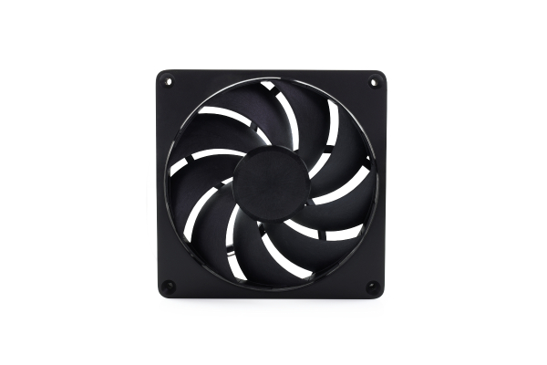 L14 Alphacool Apex Stealth Metall Lüfter 2500rpm Matt Schwarz (140x140x25mm)