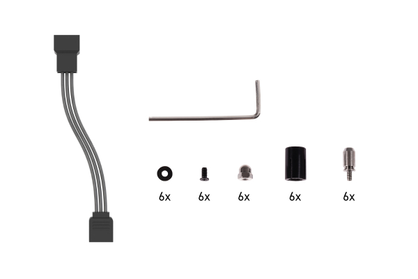 PUM Alphacool Core Flat Reservoir 240 Rechts D5 mit VPP Apex PWM Pumpe