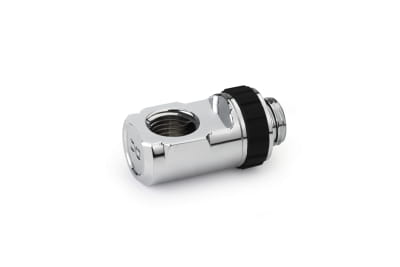 ANF Alphacool Apex Grip Adapter 90° AG/IG G1/4 drehbar chrom