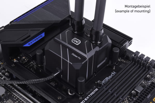 WAC Alphacool Eisbaer Pro ES (Solo) Full Black PHT EOL