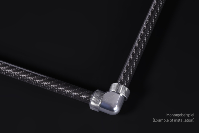 S13 Alphacool Carbon HardTube 13mm 4x 80cm EOL