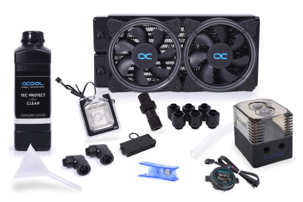 KOI Alphacool Core Wind 240mm ST30 Wasserkühlungs Set PHT EOL