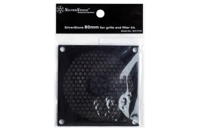LZ Silverstone Lüftergitter und Filter Kit SST-FF81B 80mm EOL