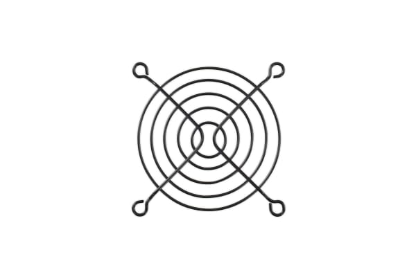 LZ Alphacool Lüftergitter 80mm schwarz