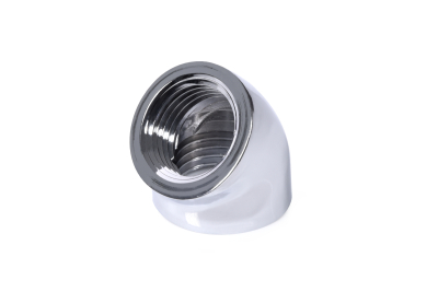 ANF Alphacool Eiszapfen L-Verbinder 45° G1/4 IG auf G1/4 IG - chrome PHT EOL