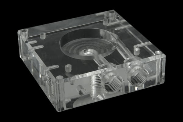 PUZ Alphacool Laing DDC Plexi Aufsatz EOL