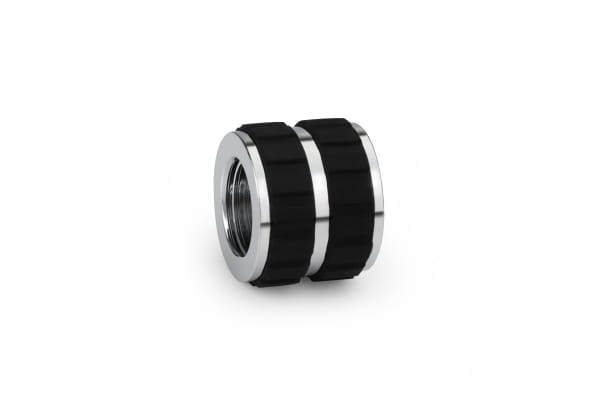 ANF Alphacool Apex Grip Muffe 16mm IG/IG G1/4 chrom
